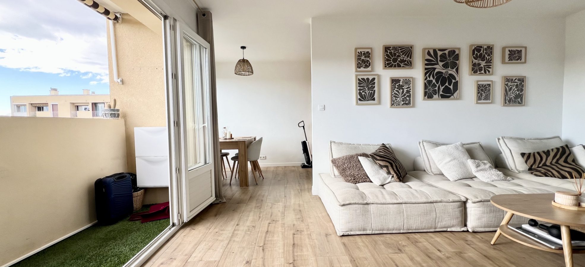 La Vallette centre : Appartement T4 avec balcon et stationne